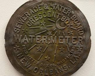 N.O. Water meter art