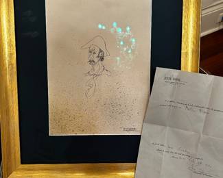 Self portrait by Leonardo Nierman