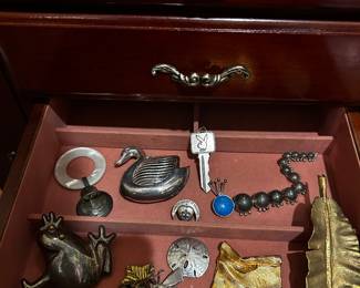 Nice sterling brooches and other