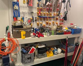 Great organized tool room