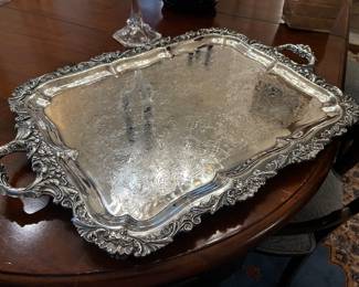 Beautiful silver trays in all sizes