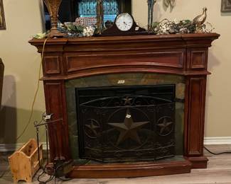 Electric Fireplace and Western Fireplace screen