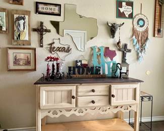 Console table, Texas Mirror
