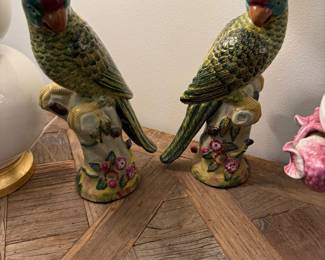 Pair of Chinese Birds