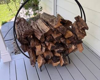 Iron Log Holder