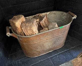 Antique Copper Bucket