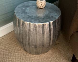 Metal Drinks Table