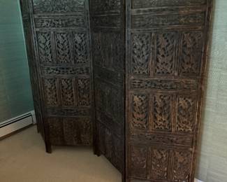 Asian 4 Panel Screen