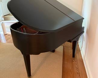 Silk Ebony Baby Grand Piano - Lester Piano Company