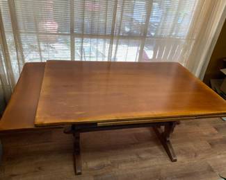 antique solid wood table 500