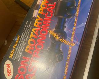 Vintage Jason Rotary Power Astronomical Telescope