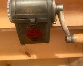 Vintage Dexter No. 3 Pencil Sharpener