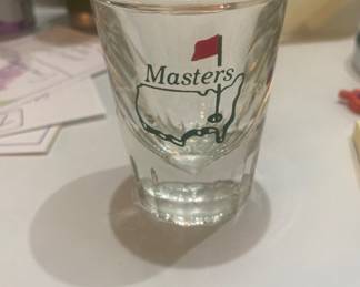 Vintage Master’s Golf Shotglass