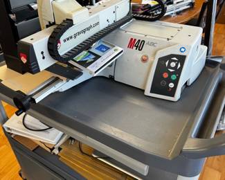 Gravotech Engraving System with Cart an lots of blanks.  $300 obo