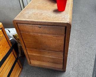Solid Oak file $25