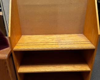 Oak book rack solid $25 ea I have 2
