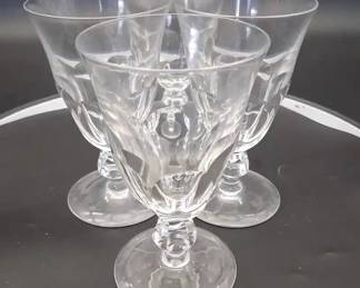 Vintage Kosta Boda Wine Glasses Set Of 4 C