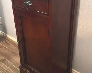 Pottery Barn Wood Modular Bar Cabinet A