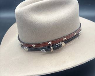 MHT Westerns 7 14 , 3x Beaver Blend With 2 Hat Bands
