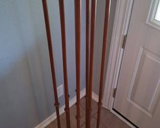 Mid Century Modern Iron Tiered Candelabra