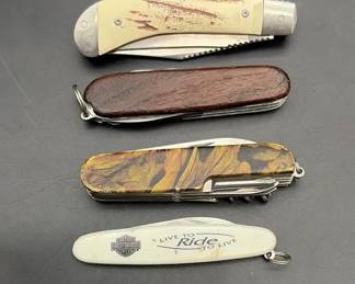 knife Lot of 4 Multitool Pocket knife