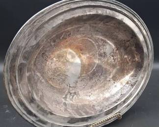 International Sterling Oval Serving Bowl