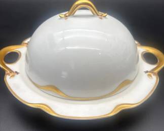 Haviland Co Covered Small Dome Dish From France