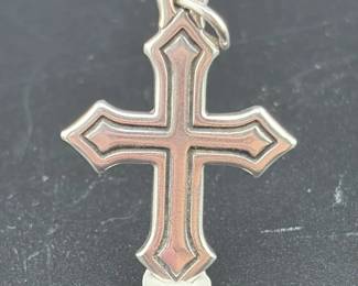 Sterling James Avery Cross Pendant