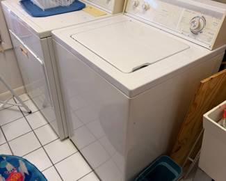 washer and dryer