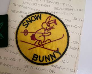 Snow Bunny applique