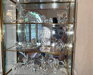 Collection of stunning miniature Swarovski crystal figurines
