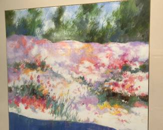In the style of a classic impressionist landscape