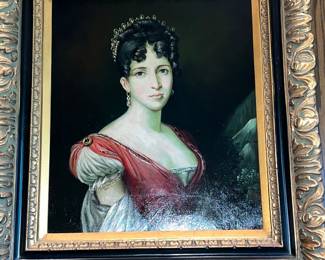 Reproduction of Portrait of Hortense de Beauharnais, Queen of Holland