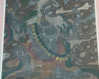 Mahakala in his rare Brahmanarupa form