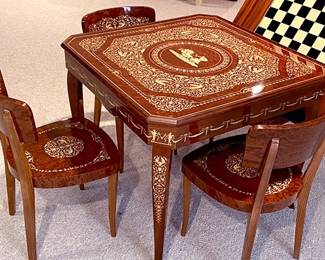 Wood Inlay Table