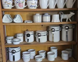 Everyday china and storage containers