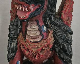 Red Dragon/lion from Bali