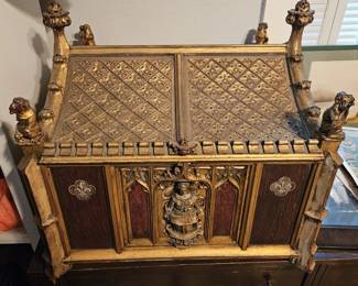 Antique ca 1900 typewriter case / cover (to hide the unsightly typewriter)