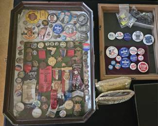 political & GAR pins