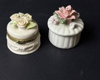 309 porcelainfloraltrinketboxes