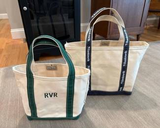 018 llbeanboatandtotecanvasbagduo