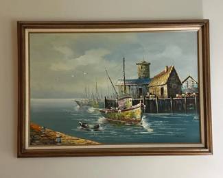 152 41x29largesigneddillonoilpainting