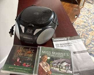 285 magnavoxcdboomboxamfmradiocdsincl