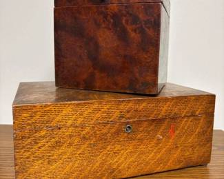 011 antiqueburlwoodteacaddywithhandcar