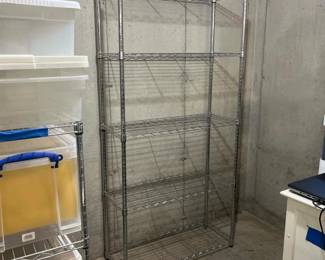 260 adjustablechromewireshelvingunit