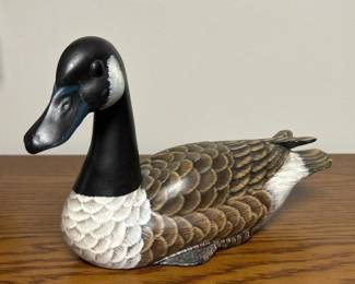 051 handcarvedwoodencanadagoose