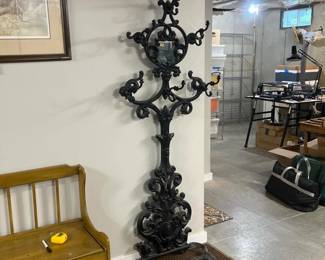 343 victorianstylecastironhalltreewith