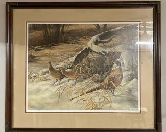 342 autumnencounterpheasantsbyrosemarym
