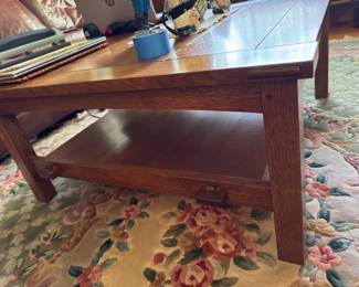 Stickley coffee table