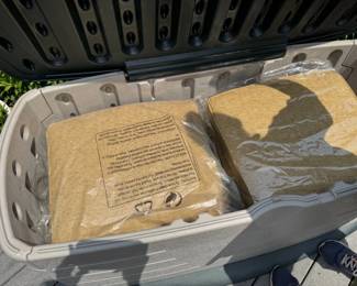 Unopened cushions included with patio set